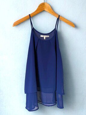 miami Brand Chiffon Cami Top - Size S